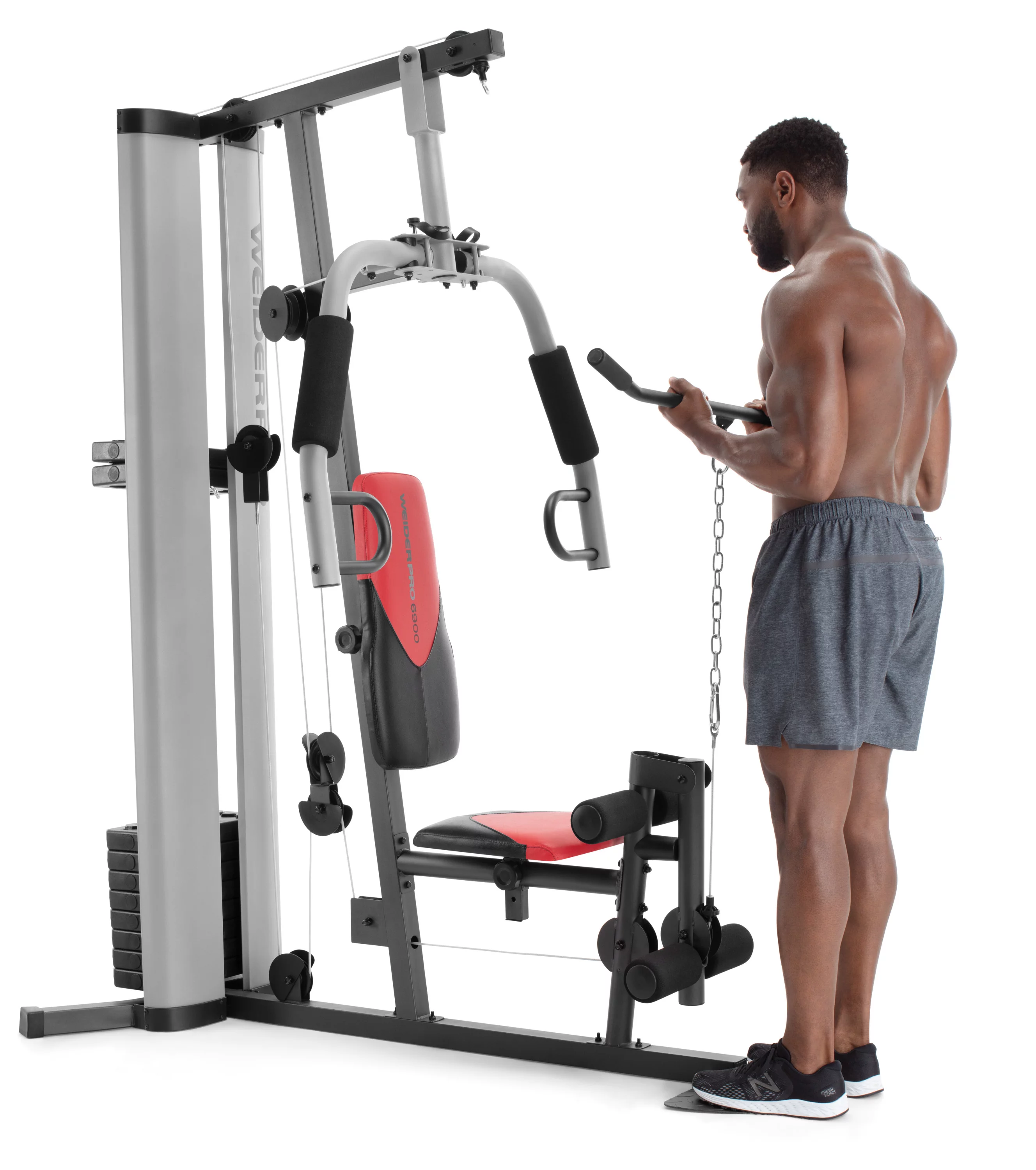 Weider Pro 6900 Home Gym System with 125 Lb. Weight Stack