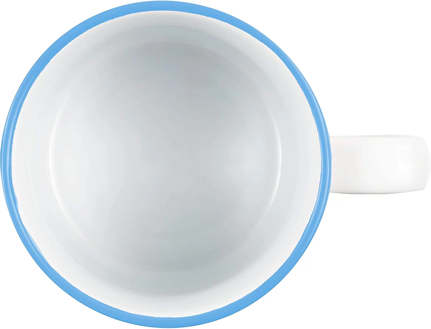 Pavilion Gift Company Large 17 Oz Stoneware Coffee Cup Mug Take Me To The Lake, Blue