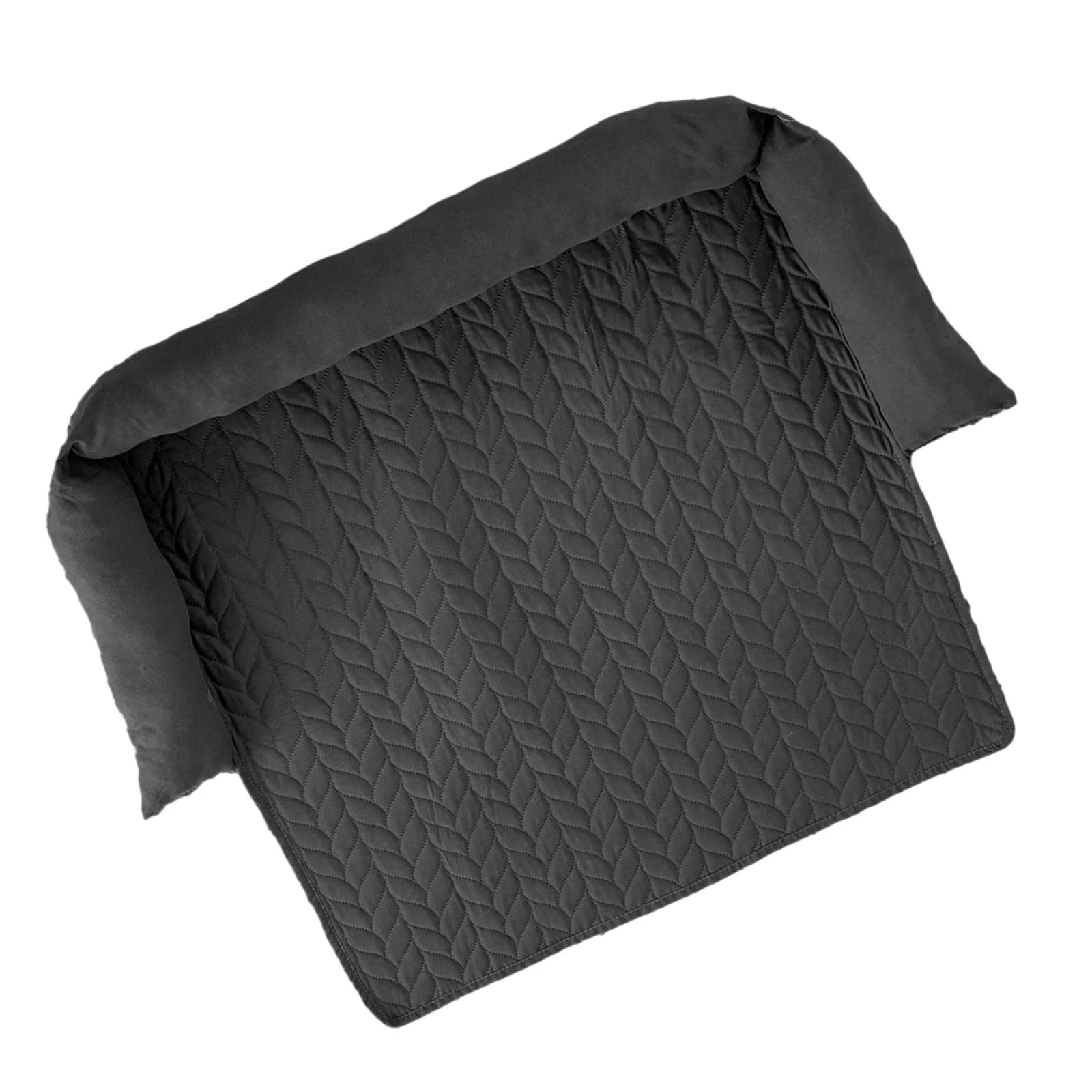 Tooyful Dog Sofa Blanket Pet Couch Protector 29.5x29.5inch Pet Sleeping Mat Accessory Soft Padding Washable Water Resistant for Car Back Seat Dark Gray