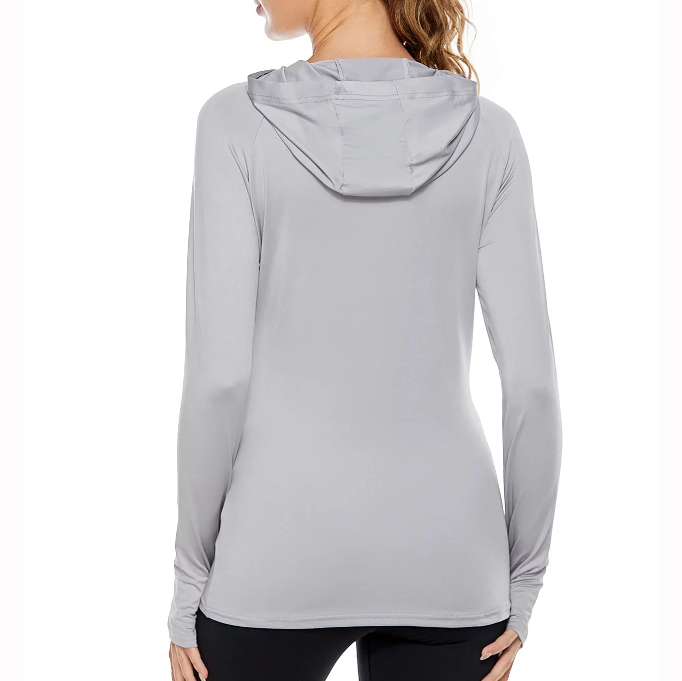 nine bull Womens UPF 50+ Sun Protection Hoodie Long Sleeve Hiking Running Fishing Outdoor UV Shirt Lightweight Quick Dry