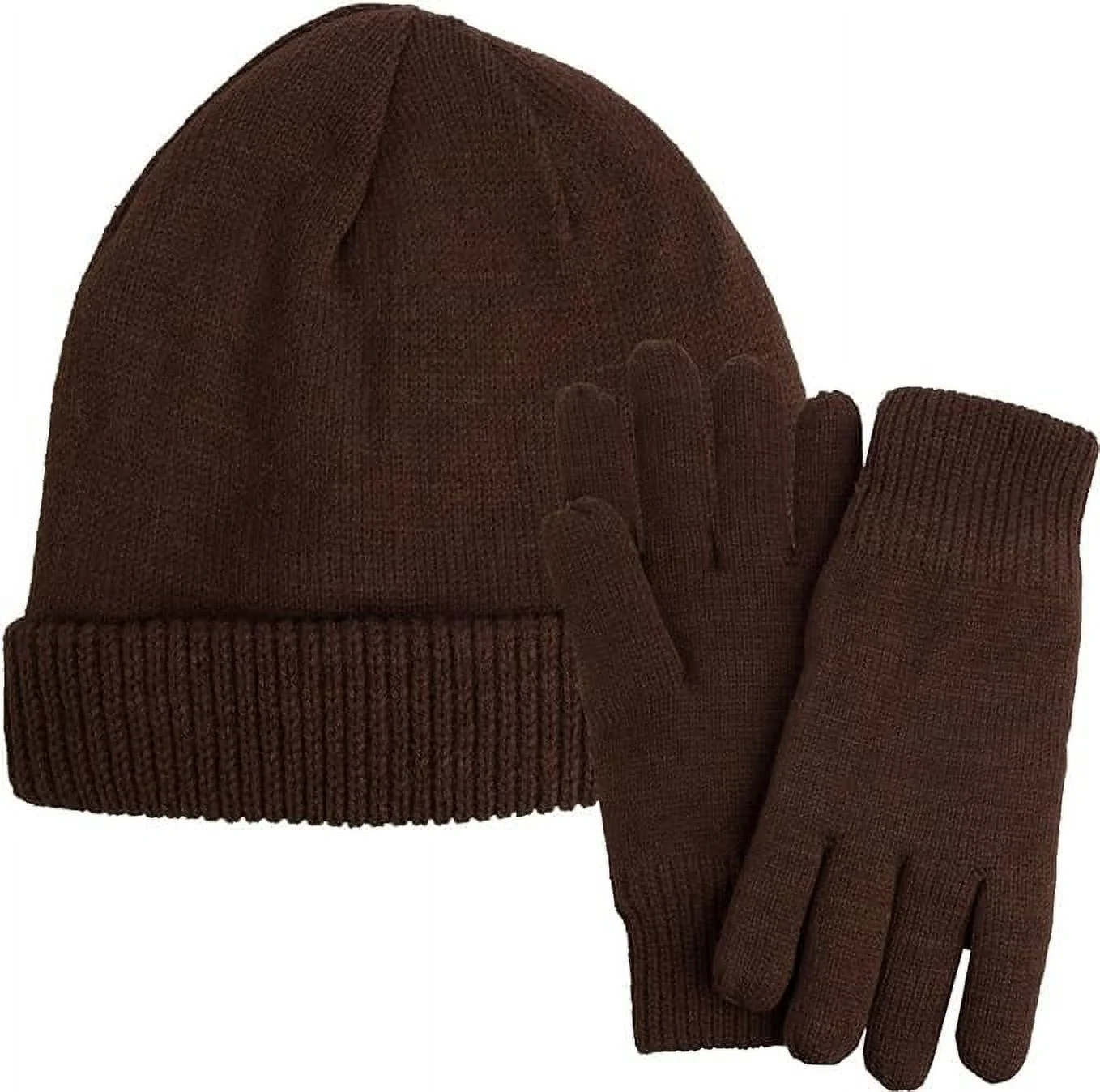 DG Hill Mens Hats and Gloves, 3M Thinsulate Fleece Linings for Winter