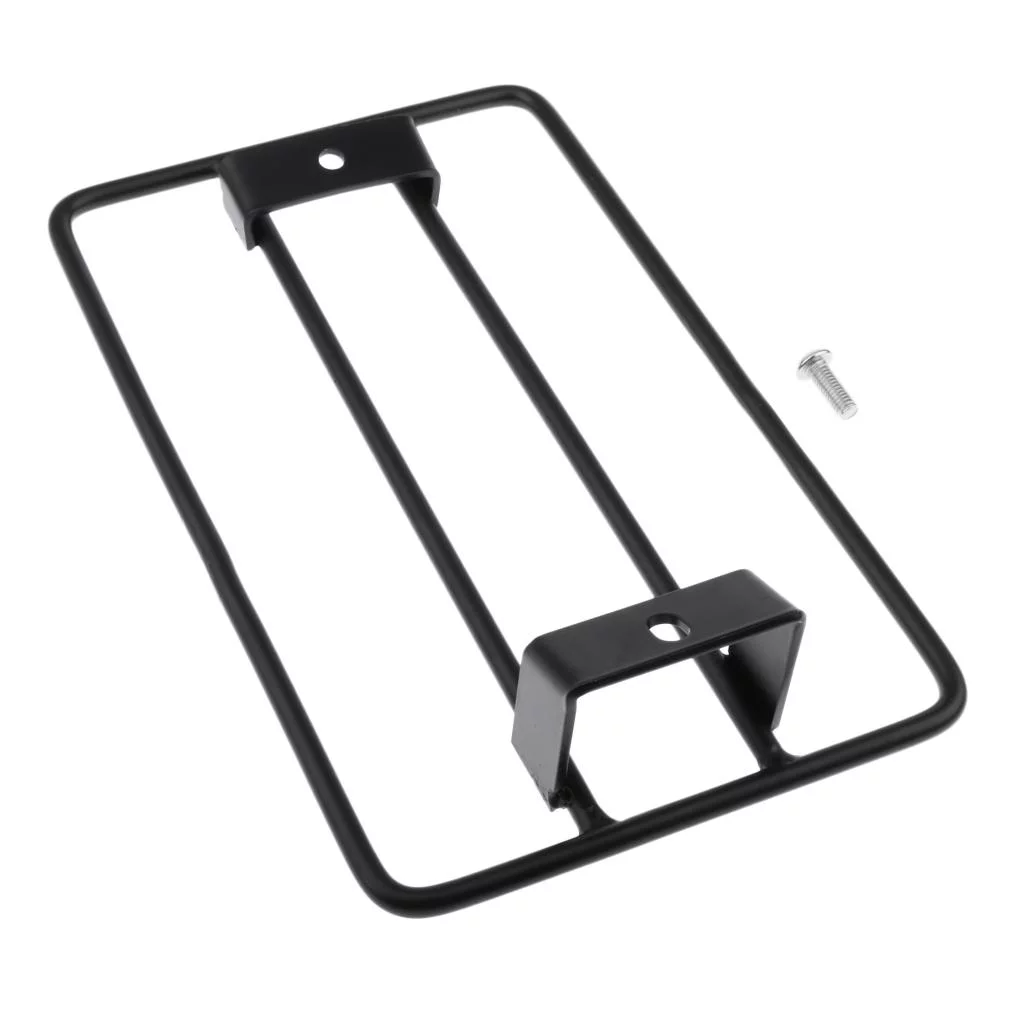 Sissy Bar Backrest Luggage Rack Rail Trunk Grom 250 300 500 2017-2019 (Black)