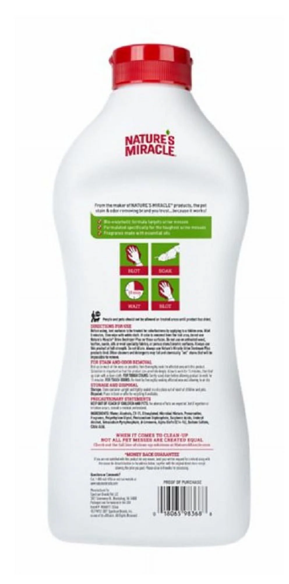 Pioneer Pet Nature's Miracle Urine Destroyer Plus for Dogs Refill - 32 oz