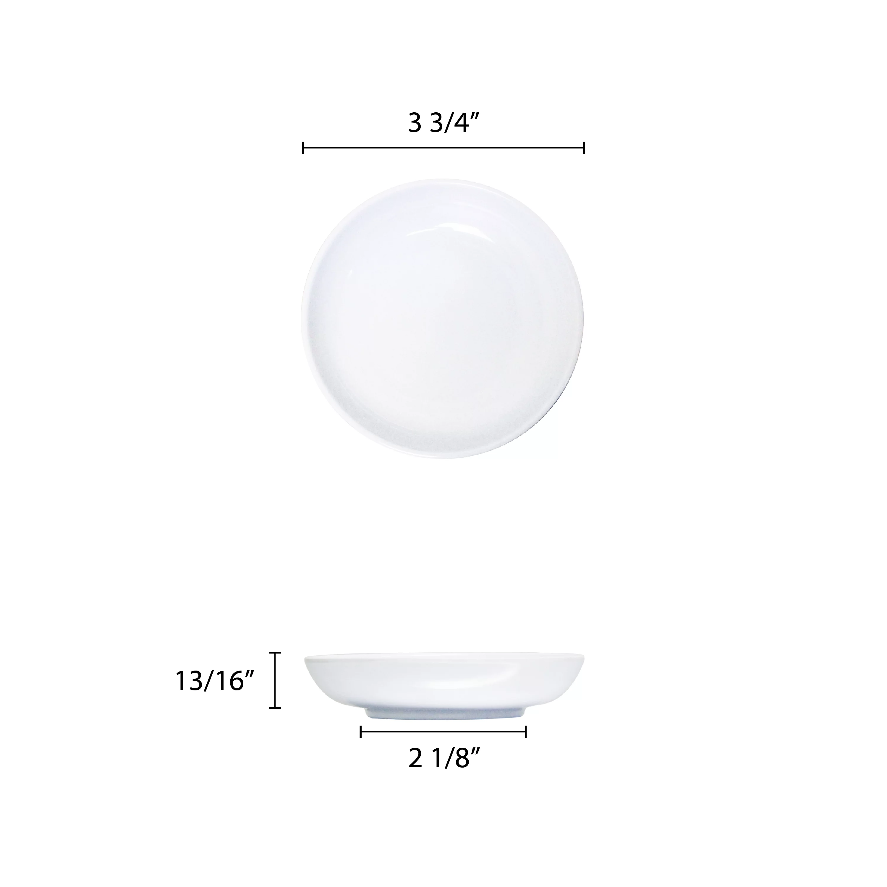 Excellante Imperial melamine dinnerware collection 3 oz, 3 7/8