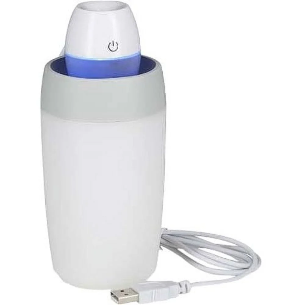 Crane Ultrasonic Cool Mist Travel Humidifier, White