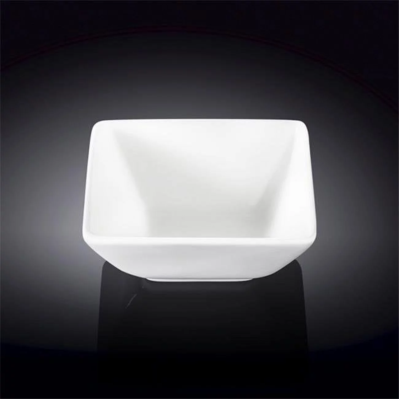 992610 Square Dish - White - Pack of 96
