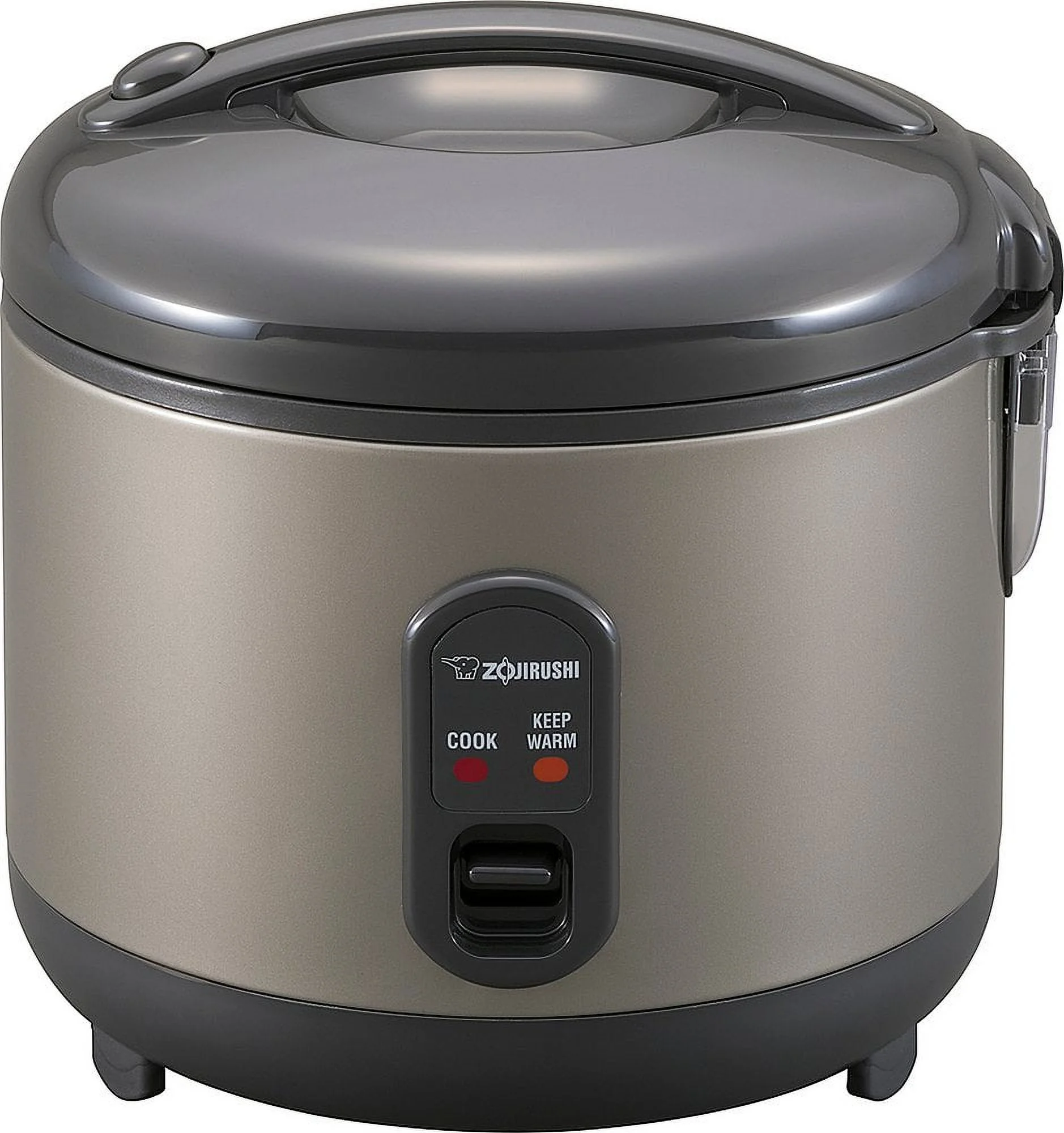 5.5 Cup (Uncooked) Automatic Rice Cooker & Warmer - Metallic Gray