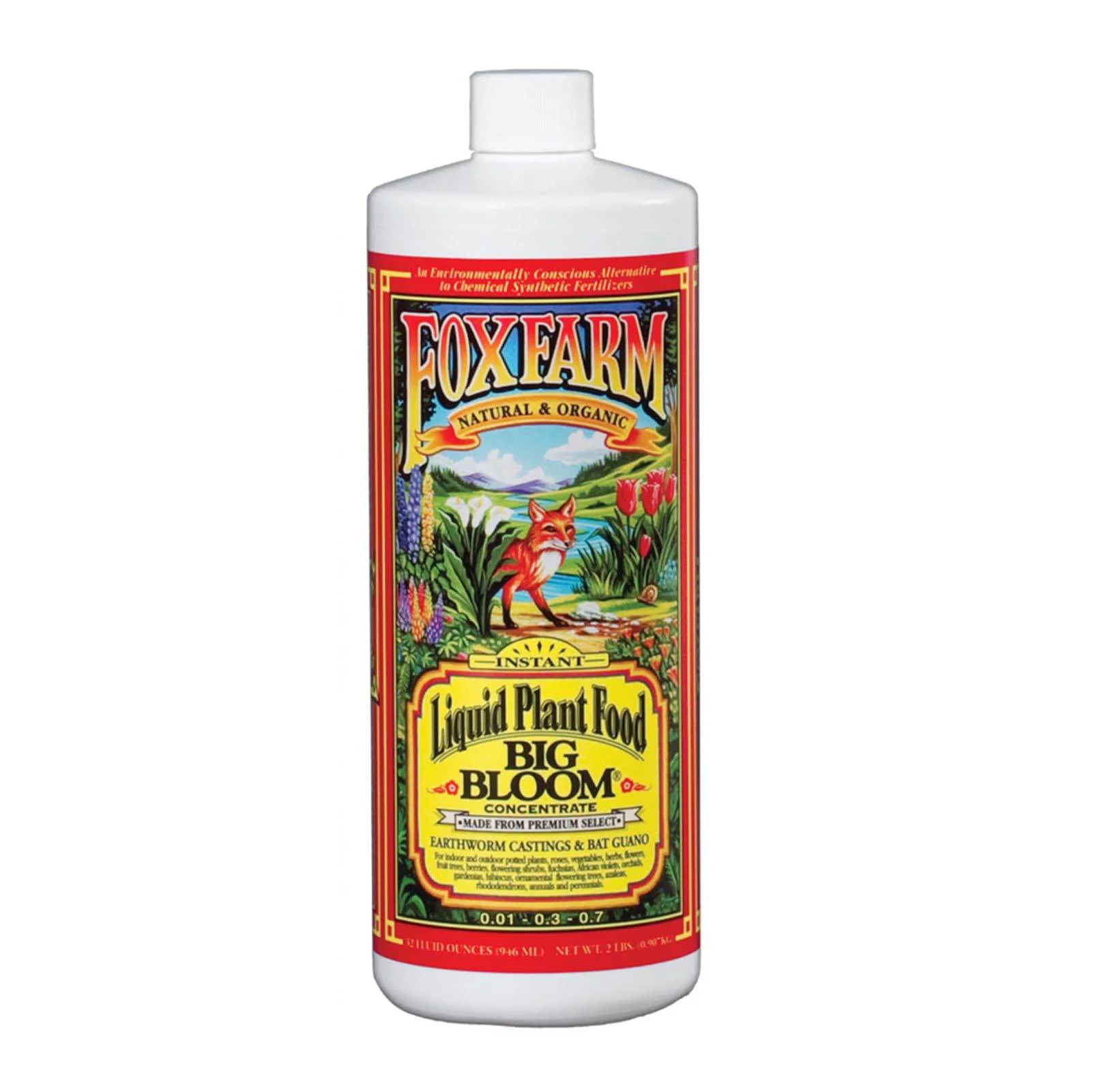 FOXFARM FX14049 Hydro Nutrient Trio Tiger Bloom Grow 3 Qts Liquid Plant Grow