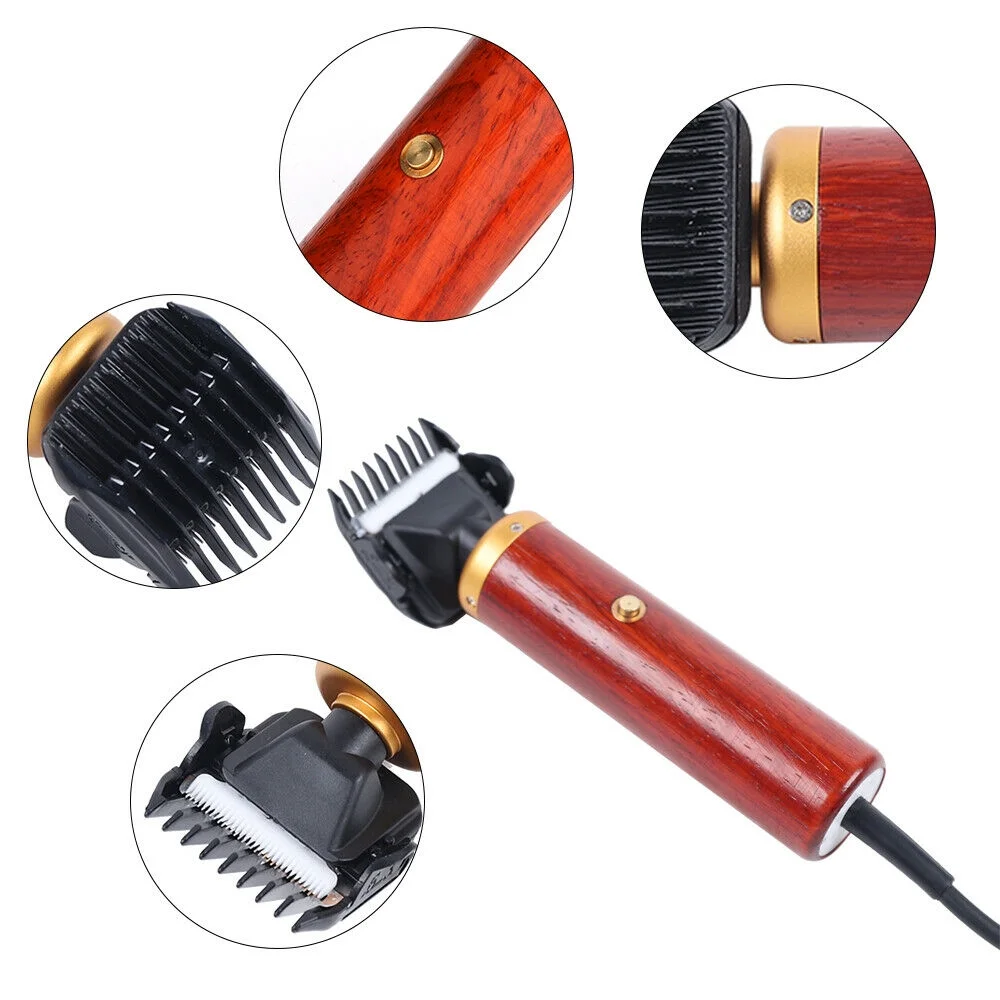 Miumaeov Electric Pet Dog Cat Hair Grooming Trimmer Shaver Groomer Red 55W