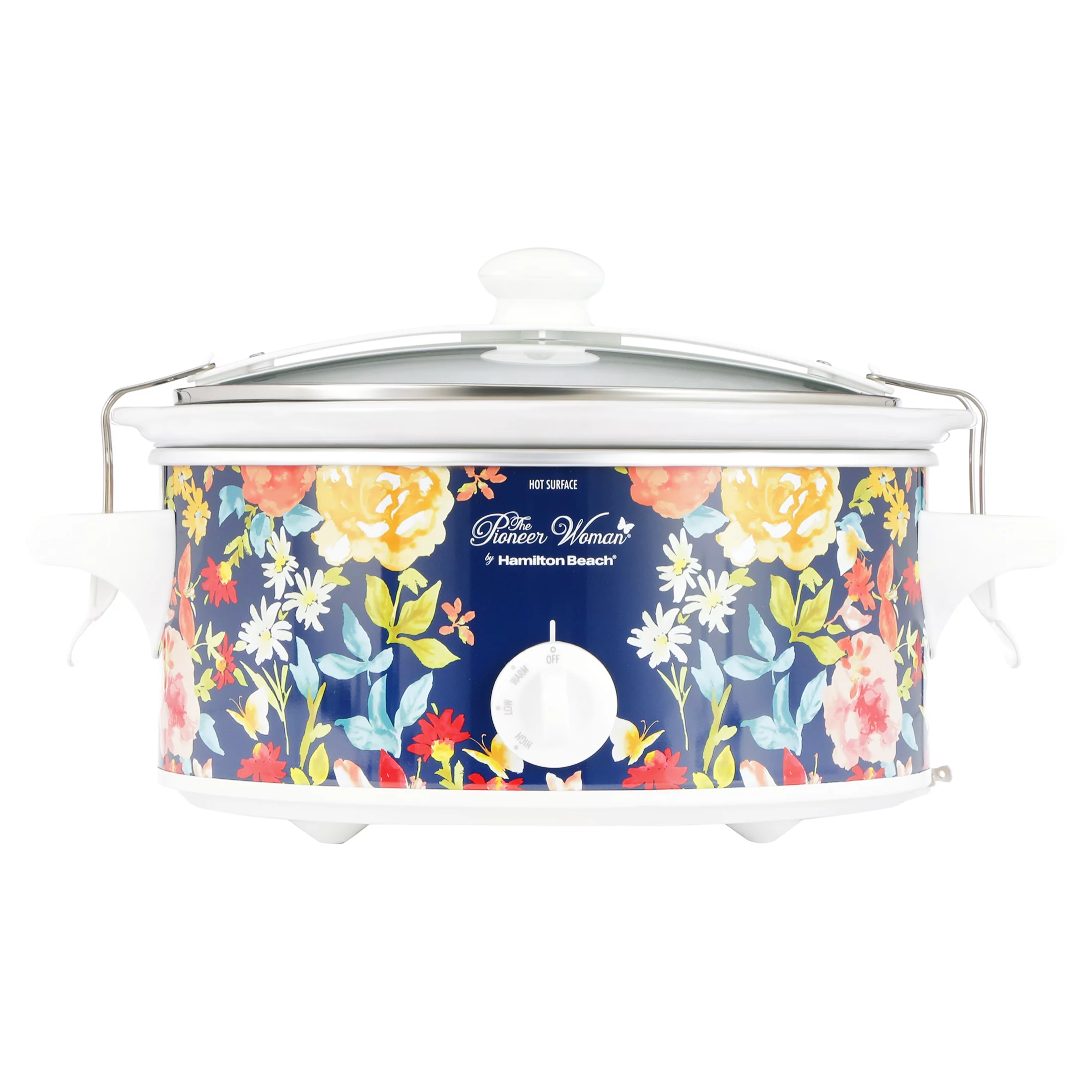 Pioneer Woman 6 Quart Portable Slow Cooker Fiona Floral | Model# 33066 By Hamilton Beach