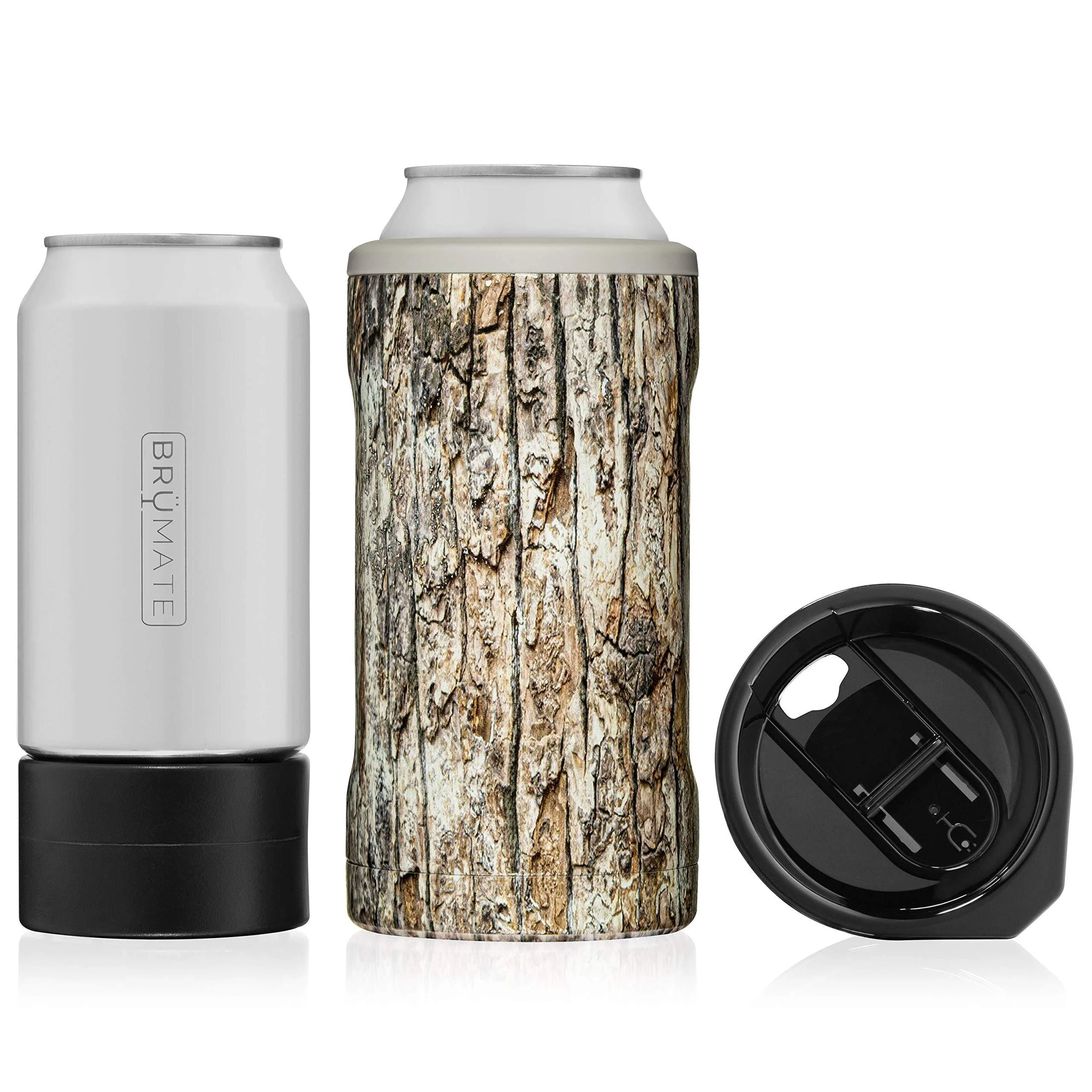 BruMate Hopsulator Trio 16 oz 3-in-1 Textured Camo BPA Free Vacuum Cup/Tumbler