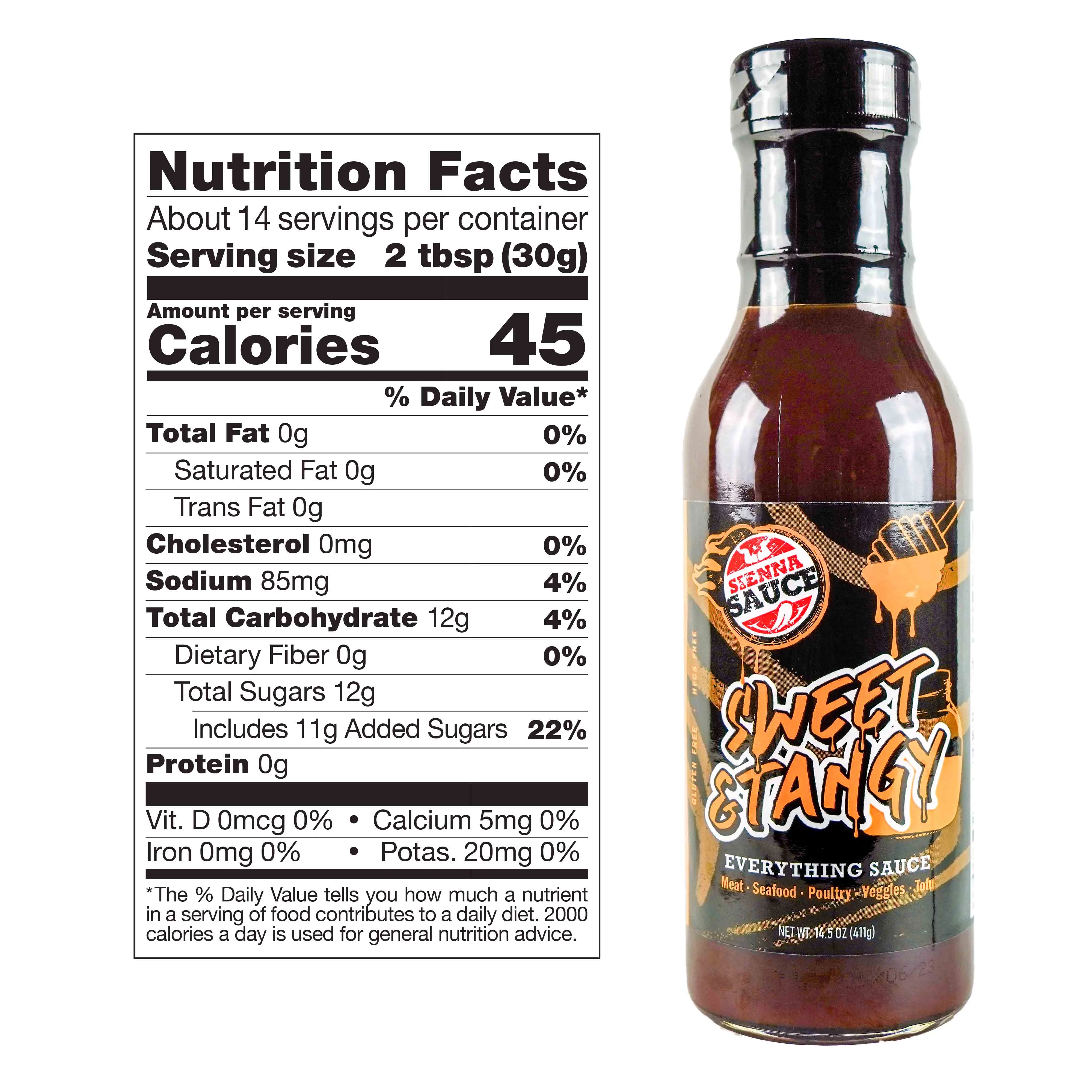 Sienna Sauce  (3 Pack) Sweet & Tangy, Lemon Pepper, Spicy It Up! 14.5oz