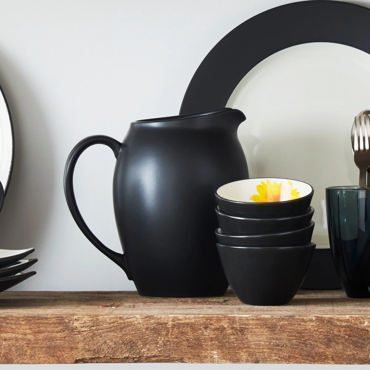 Noritake Colorwave Graphite Pitcher