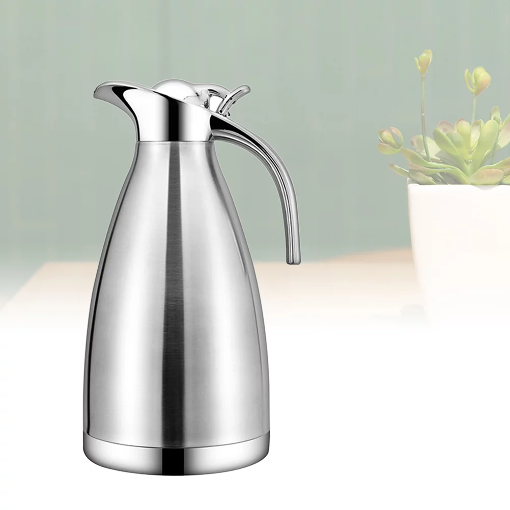 Etereauty Thermal Bottle Waterstainless Coffee Steel Insulated Carafescold Hotkettle Keeping Container Travel Pot Household Heat