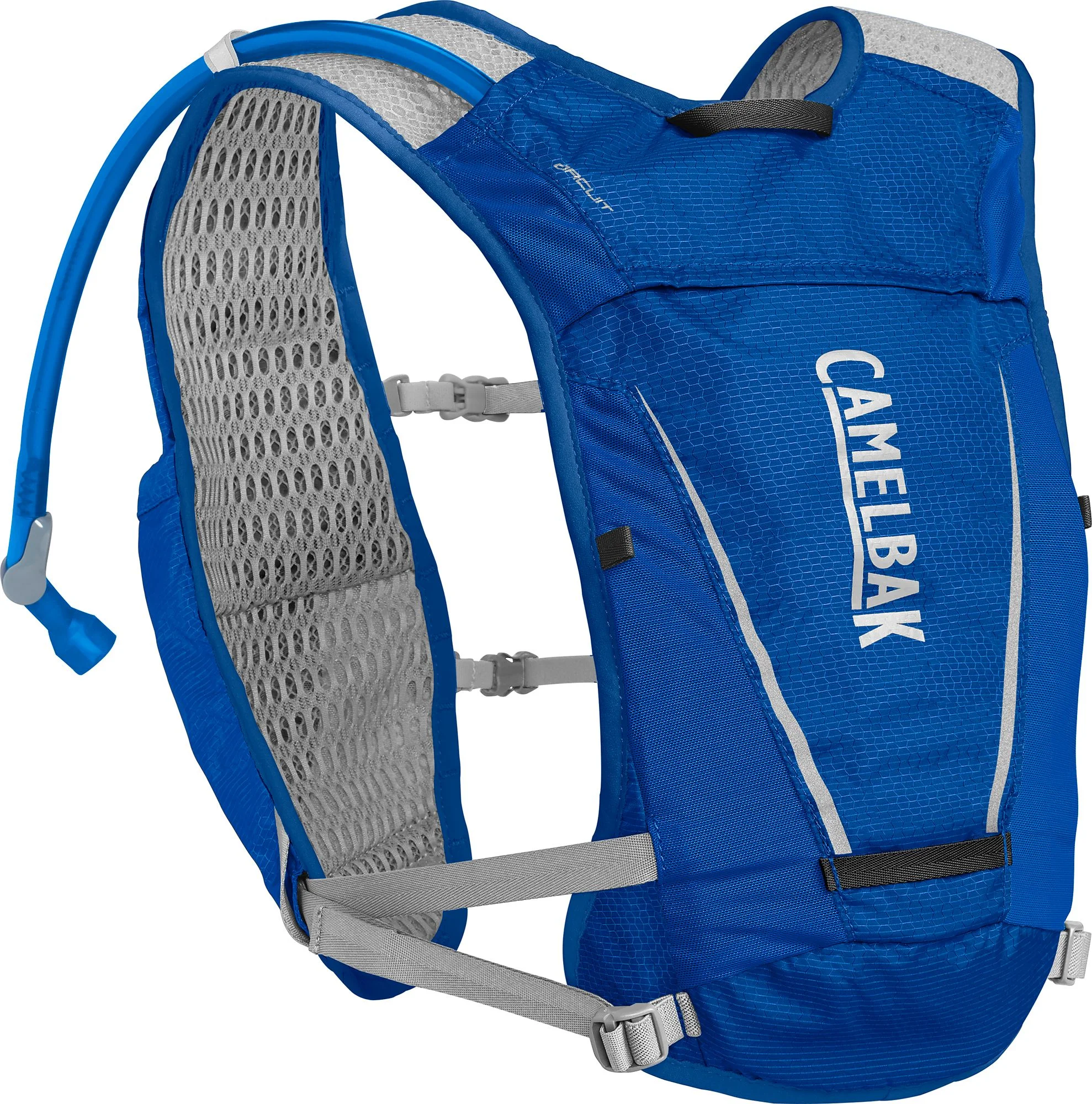 Camelbak Running Hydration Training Circuit Vest Pack Blue/Silver