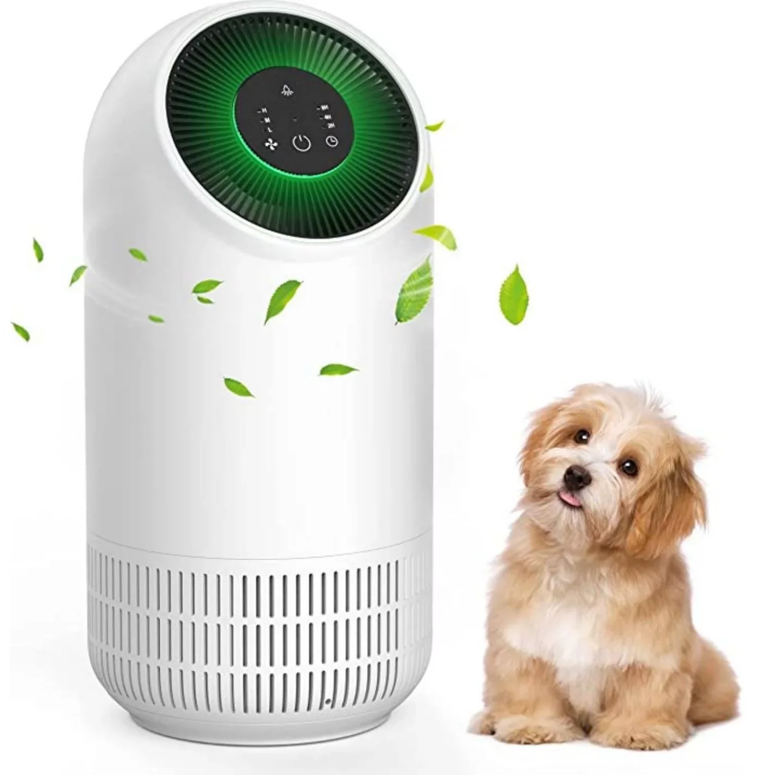 Honati Air Purifiers for Allergy and Asthma Pets Smoker (199 Sq.ft) Portable 26dB Quiet H13 MERV17 AP2201I Fillo