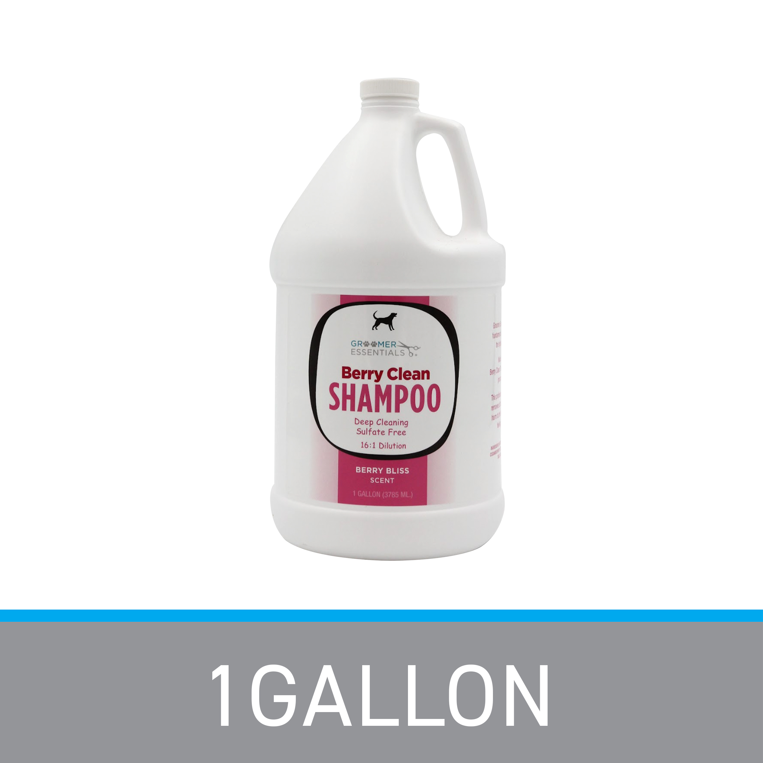 Groomer Essential Berry Clean Dog Shampoo Gallon