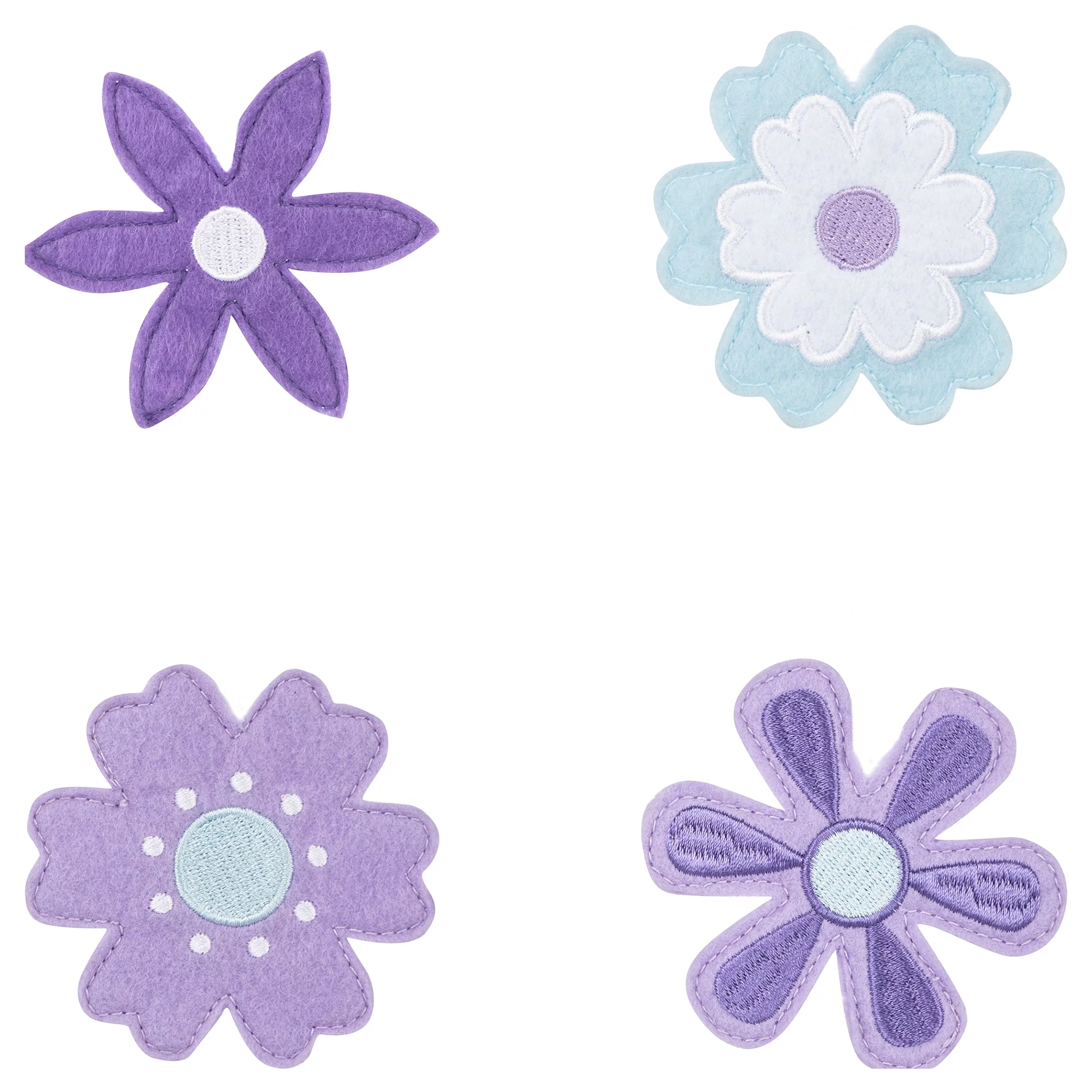 Sammy & Lou Lilac Flowers Musical Crib Mobile