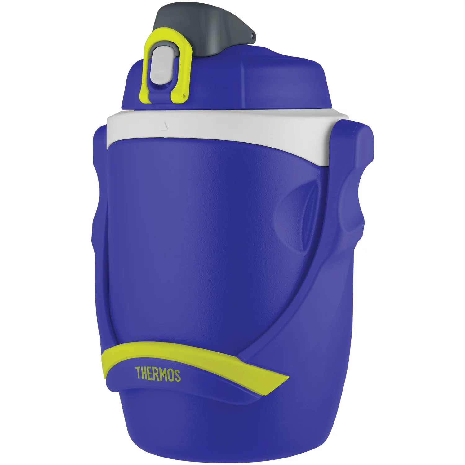 Thermos Hydration 64 oz Blue Solid Print Foam Water Bottle