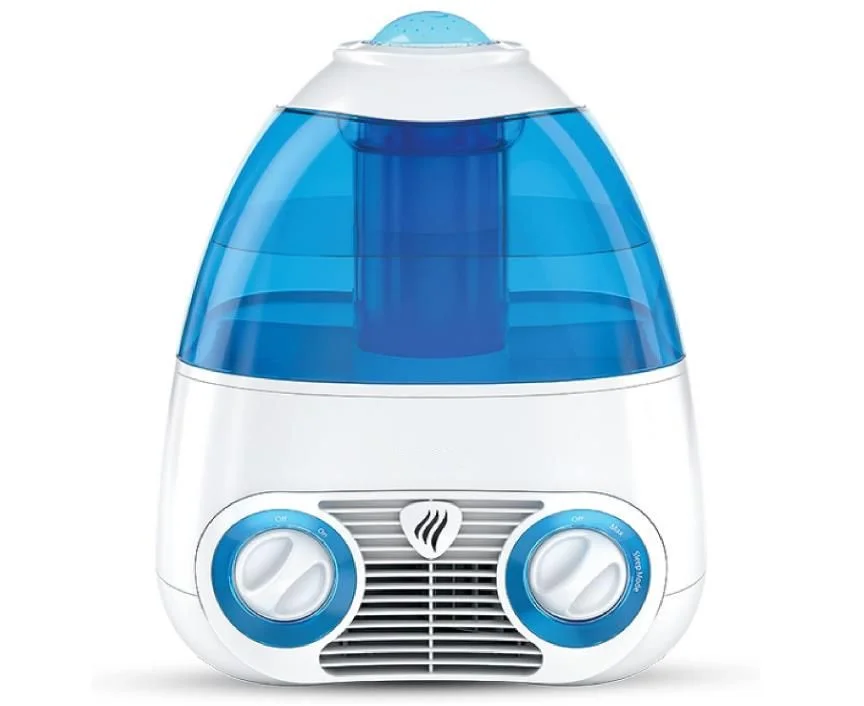 Starry Night Filtered Cool Mist Humidifier, Medium to Large Rooms, 1 Gallon Tank – Cool Mist Humidifier for Baby and Kids Rooms with Light Up Star Night Light Display, Works with Vicks VapoPads