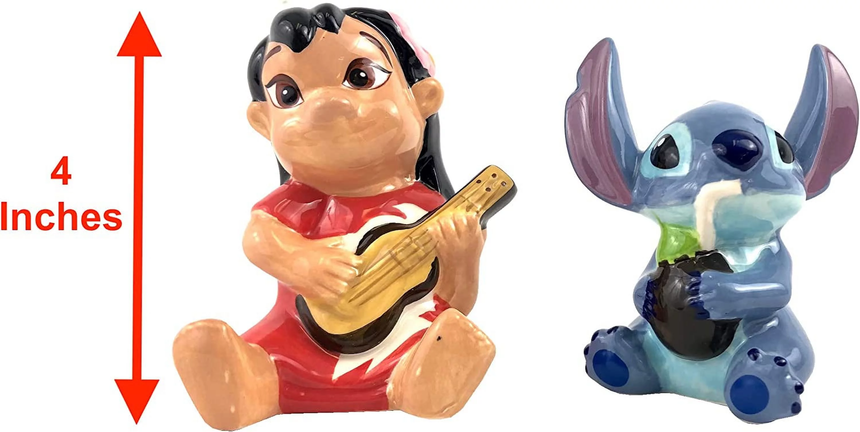 Disney Lilo Stitch Salt Pepper Shakers