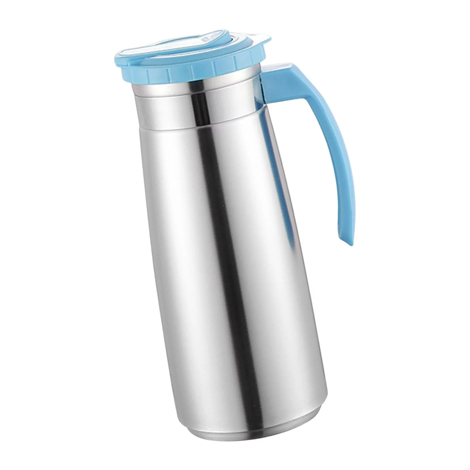 Cold Water Kettle Water Jug Drinkware Water Pitcher for Milk Beverage Juice Blue