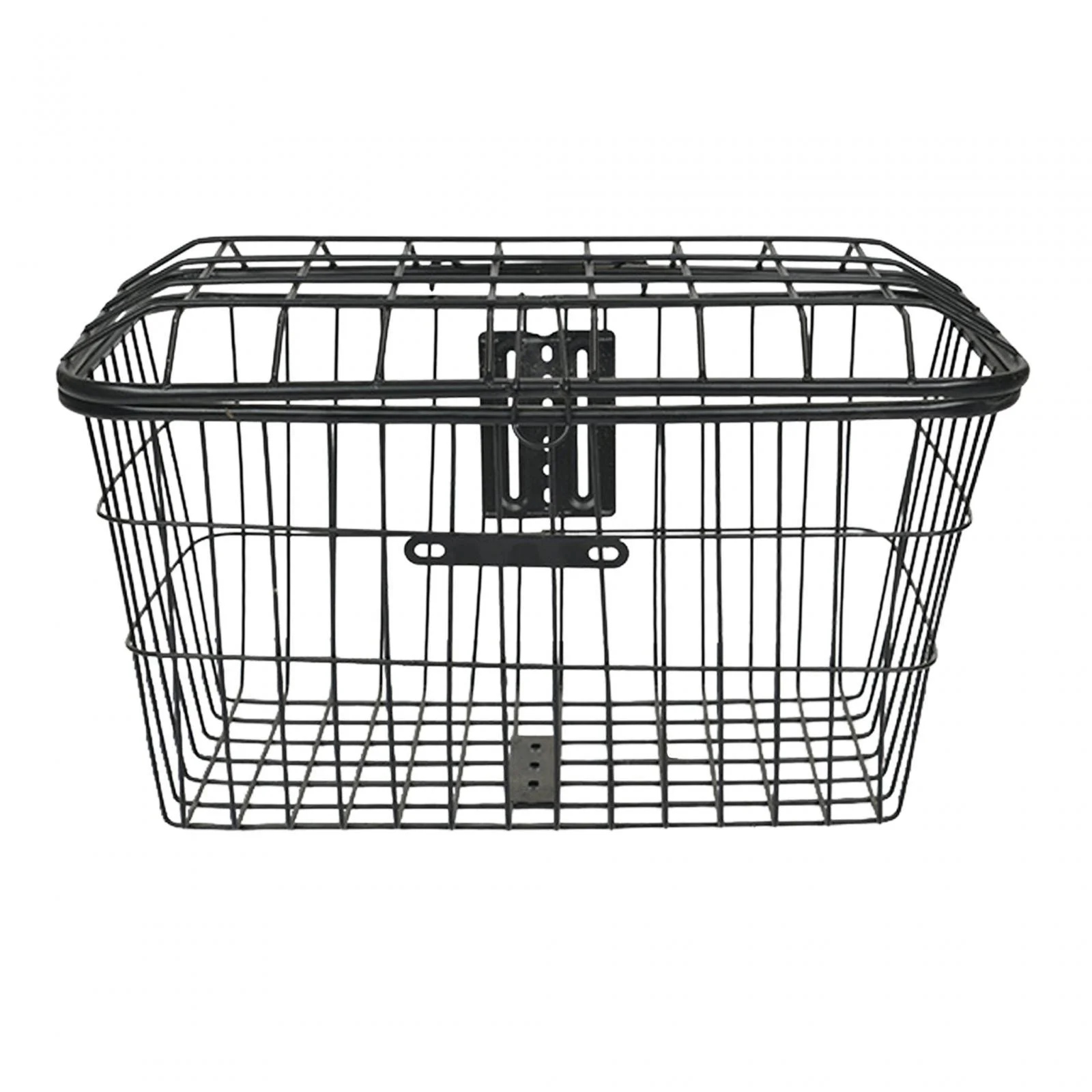 Tnarru Bike Storage Basket Cargo Basket Metal Wire Anti Rust Coating Small Pet Carrier Universal for Adult Women Men Sturdy