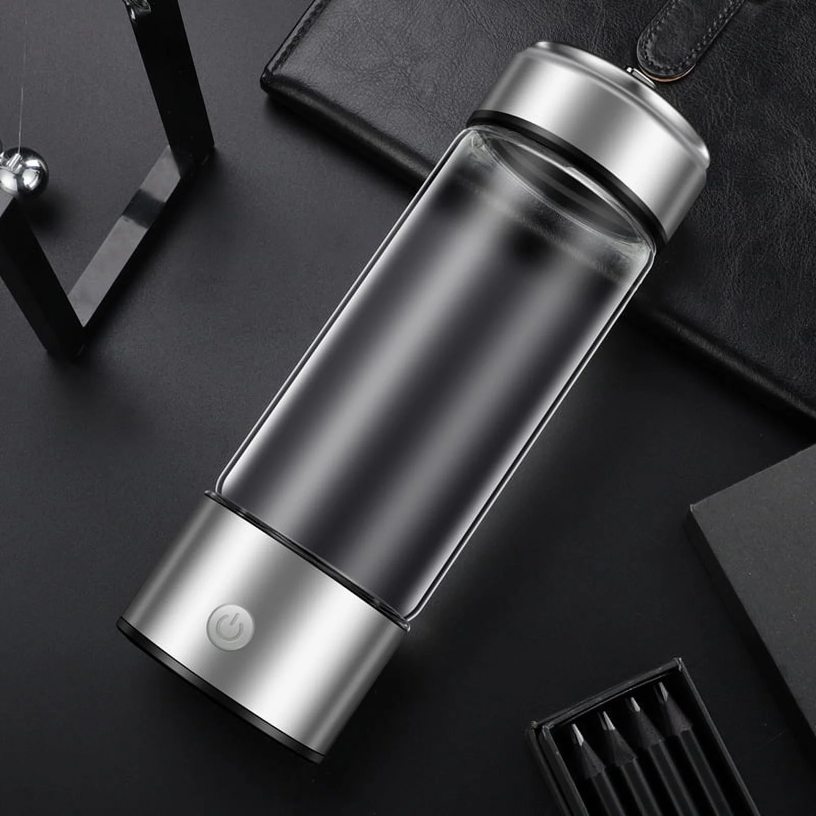 ZMHIXM New Upgrated Hydrogen Water Generator with New PEM SPE Technology, Rechargeable Hydrogen Water Bottle, Portable Hydrogen Water Ionizer Machine for Home Office Travel