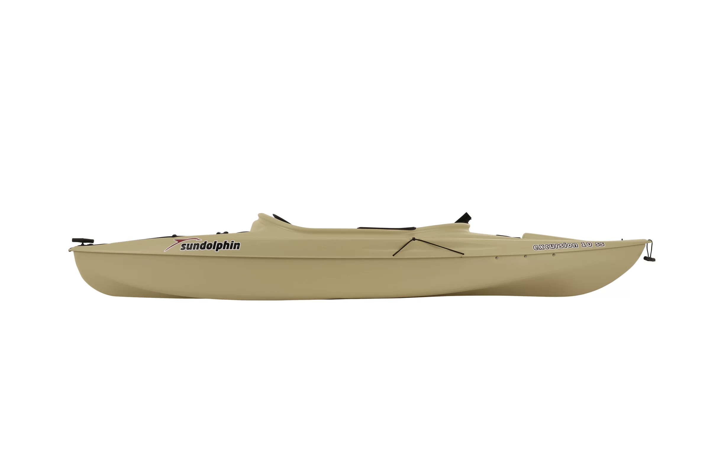 Sun Dolphin Excursion 10 Ss Sit-in Angler Kayak Sand, Paddle Included