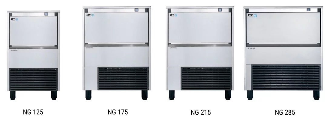 Spika NG215 Ice maker - Half or Full Cube - Made in Spain - Filter included!