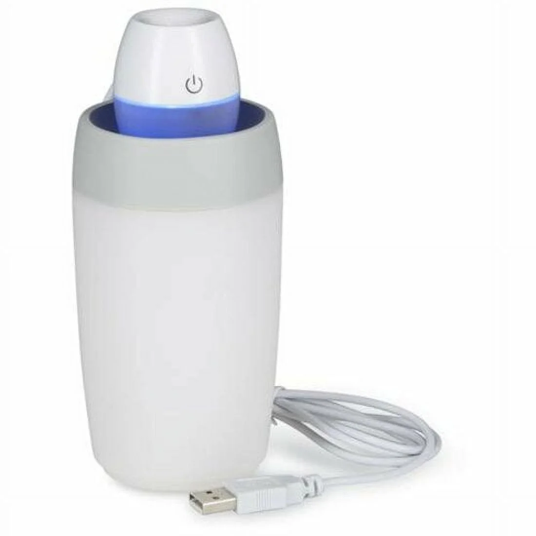 Crane Ultrasonic Cool Mist Travel Humidifier, White