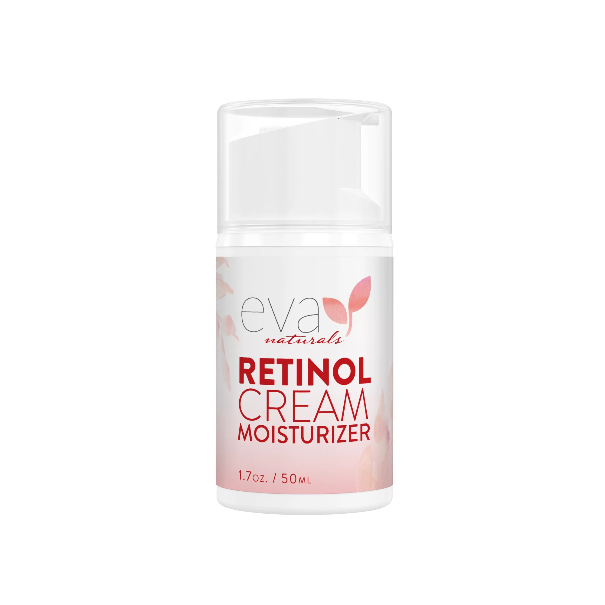 Eva Naturals Retinol Cream Moisturizer Anti-Wrinkles and Fine Lines (White) (1.7 oz)