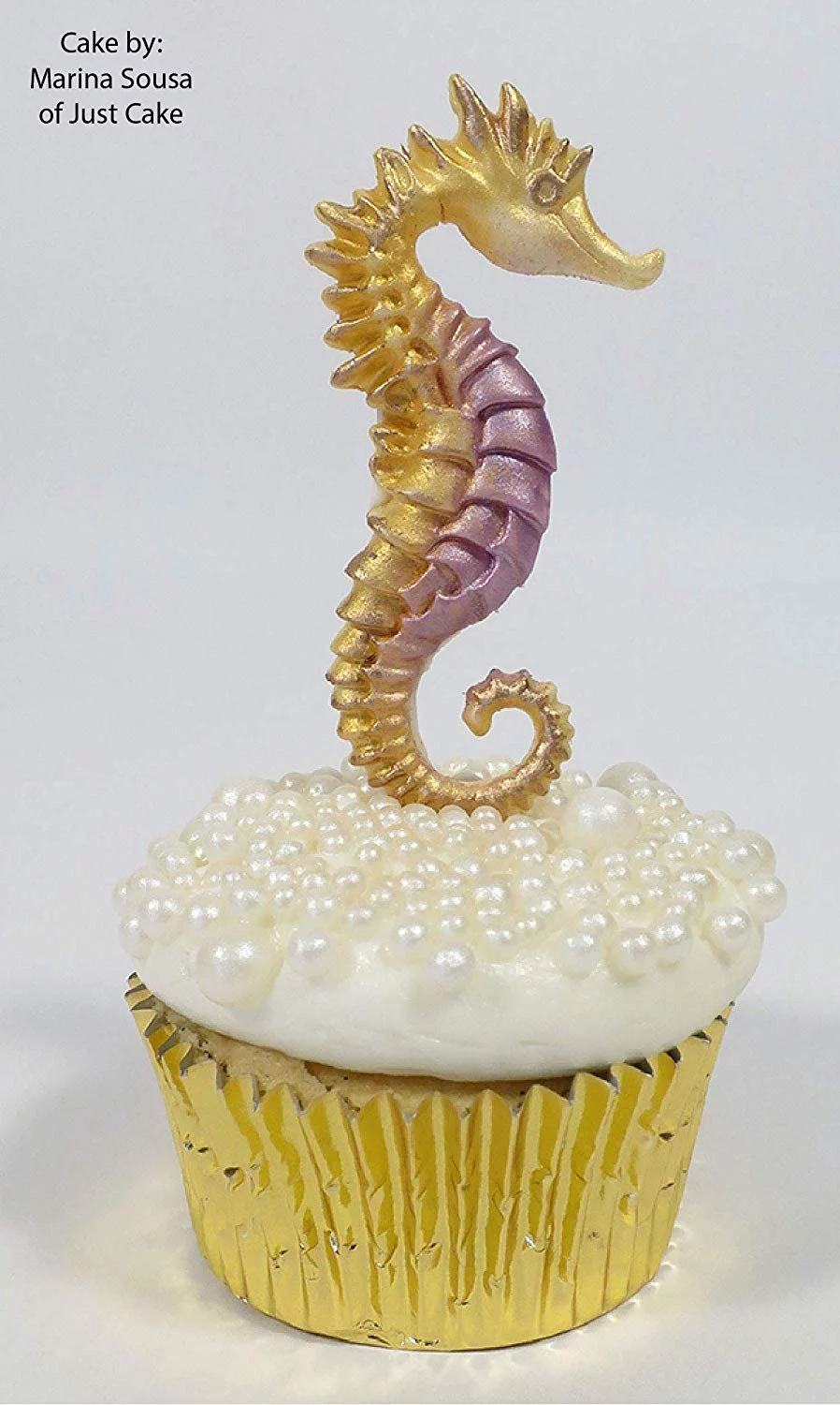 Marvelous Molds Seahorse Silicone Mold  Cake Decorating with Fondant Gum Paste Icing and More