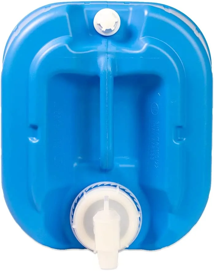 5 Gallon Stackable Water Containers (3-Pack) | 100%  Grade, BPA-Free | Durable Indoor Outdoor  Large Water Jug | Camping Accessories, Survival Gear, Prepper Supplies