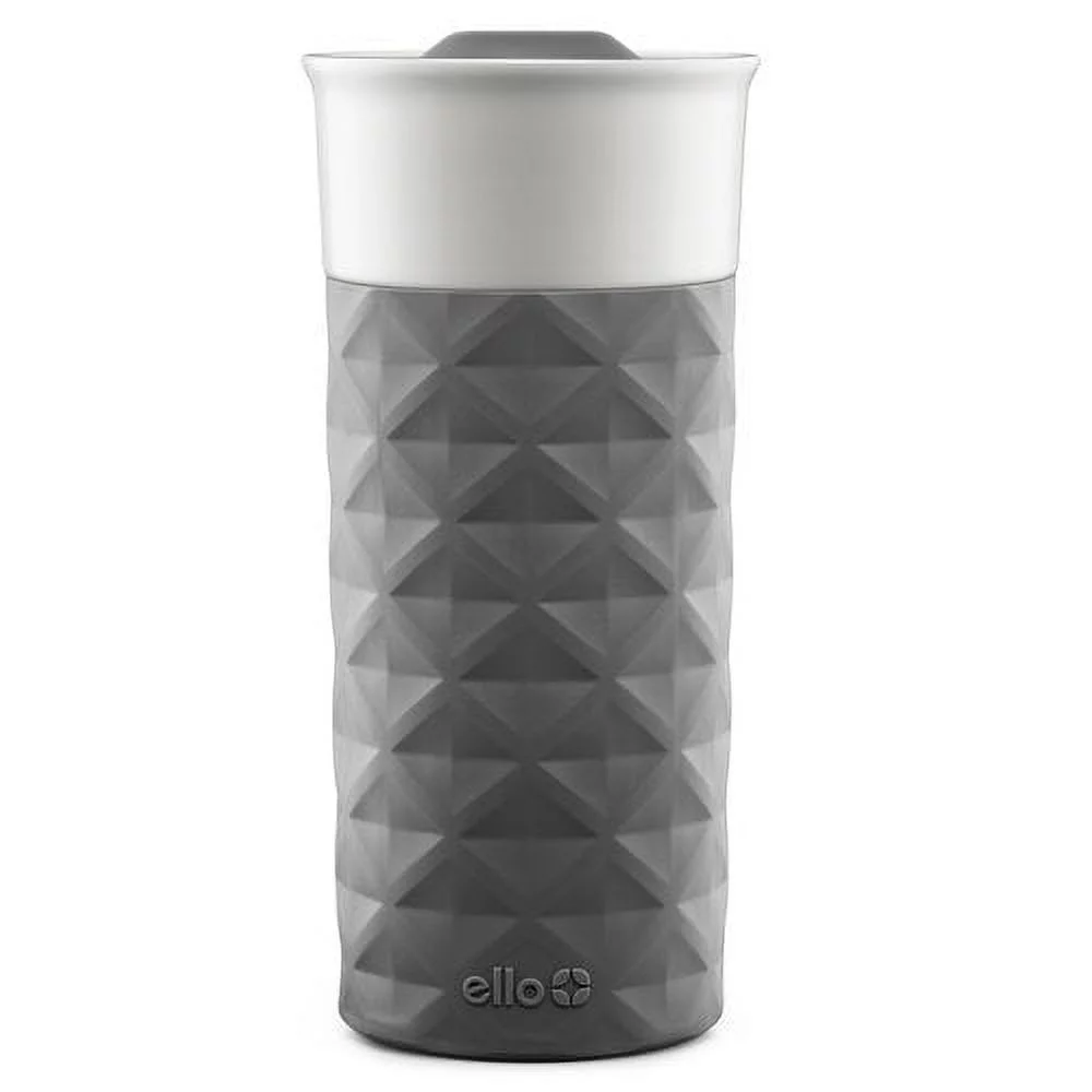 Ello Ogden BPA-Free Ceramic Travel Mug with Lid, 16-Ounce