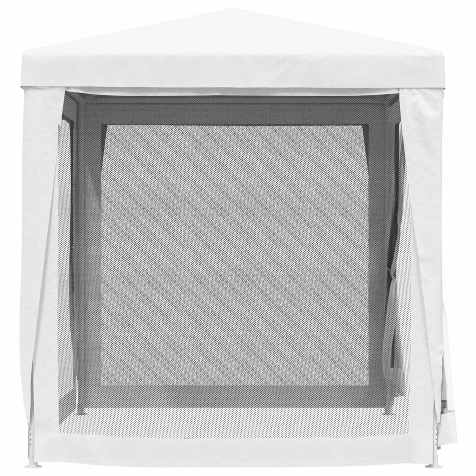 Andoer parcel,Shade Shelter Bbq Mesh Sidewalls Party Tent Sun Shade Shelter Canopy White Sun 78.7
