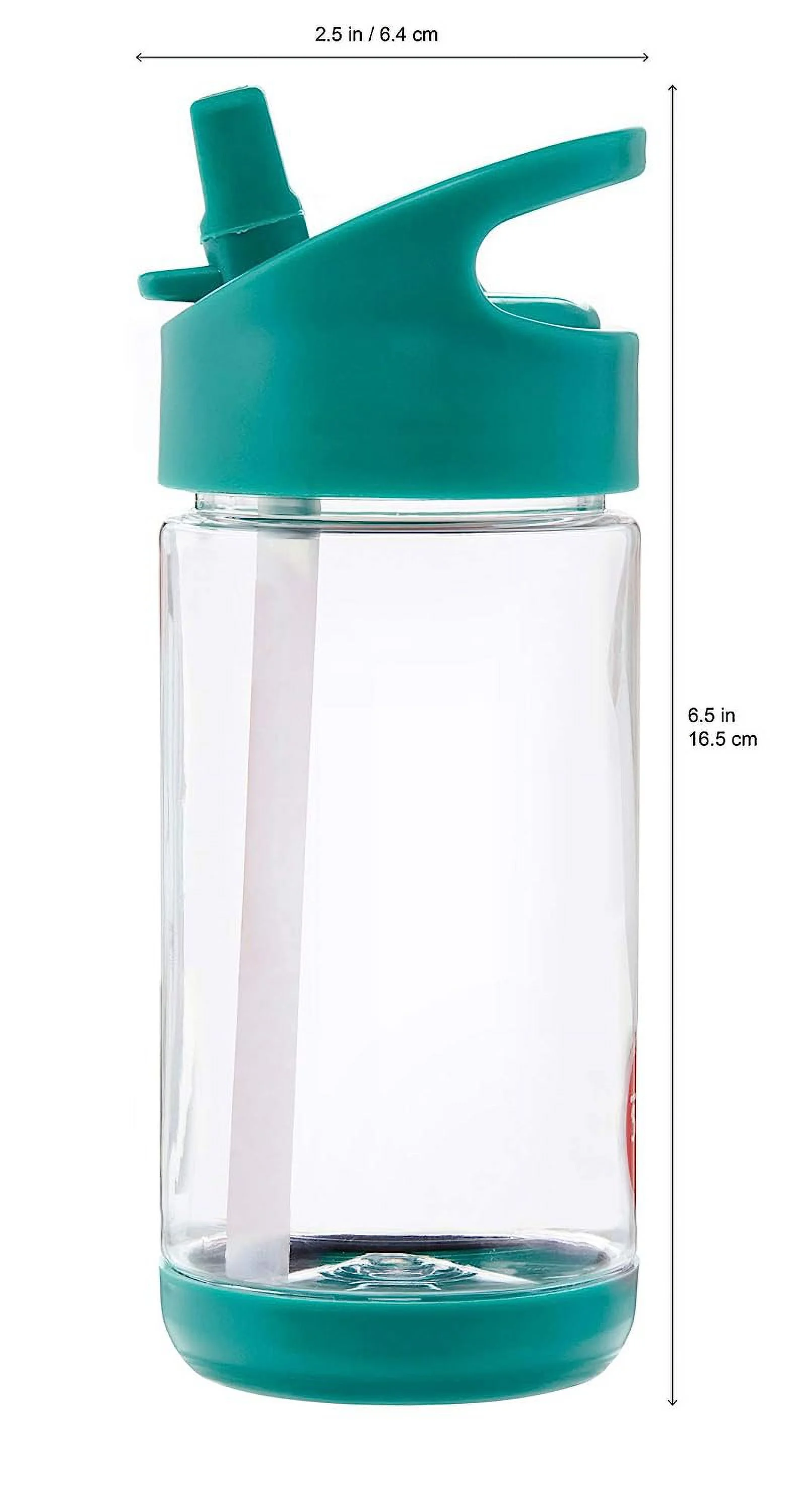 3 Sprouts Water Bottle – Kids Small Spill Proof 12oz. Plastic Spout Water Bottle