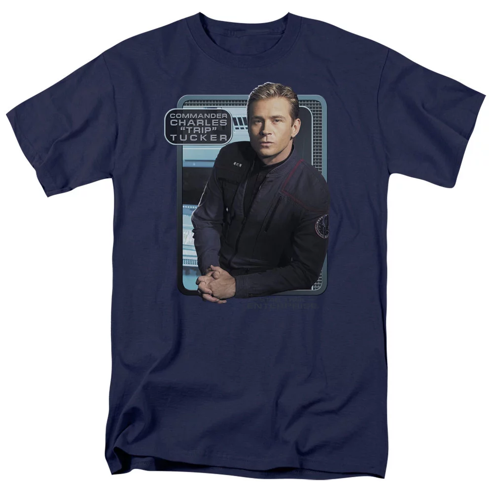 Star Trek Trip Tucker Officially Licensed Adult T-Shirt M
