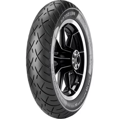 Metzeler ME888 Marathon Ultra Front Motorcycle Tire 130/90B-16 (73H) Black Wall for Harley-Davidson Electra-Glide Ultra Classic FLHT/C/U/I 1999-2008