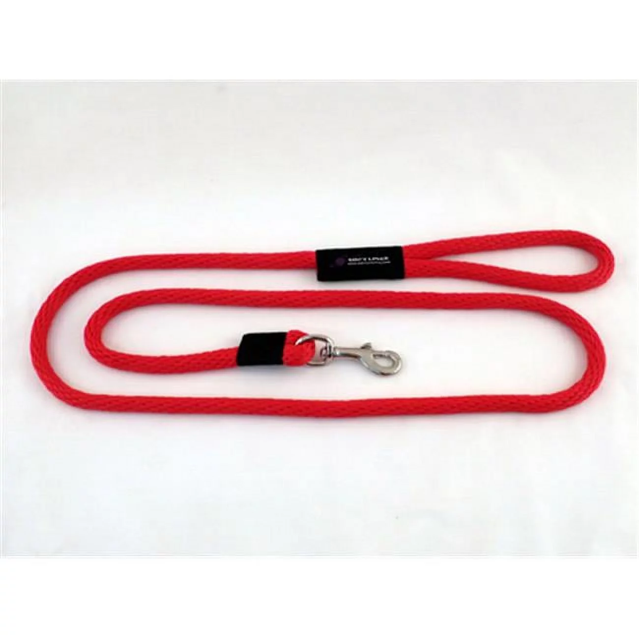 Soft Lines Dog Snap Leash - Red - 0.37in. x 10ft