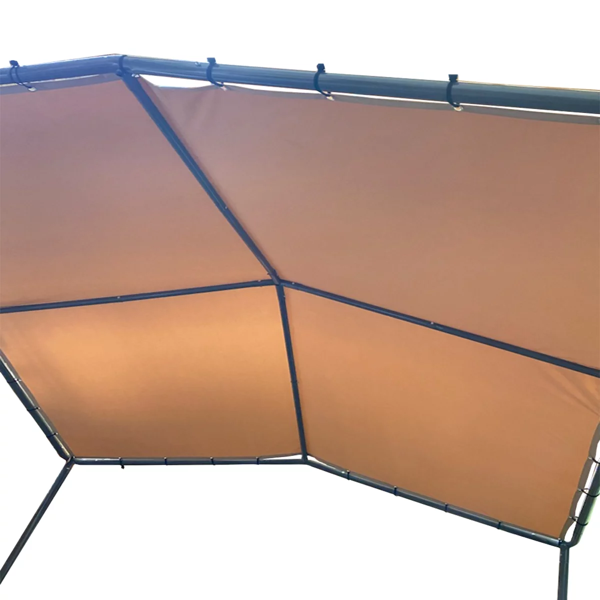 Garden Winds Replacement Canopy Top Cover Compatible with The Shelter Logic Pacifica Canopy - Riplock 500