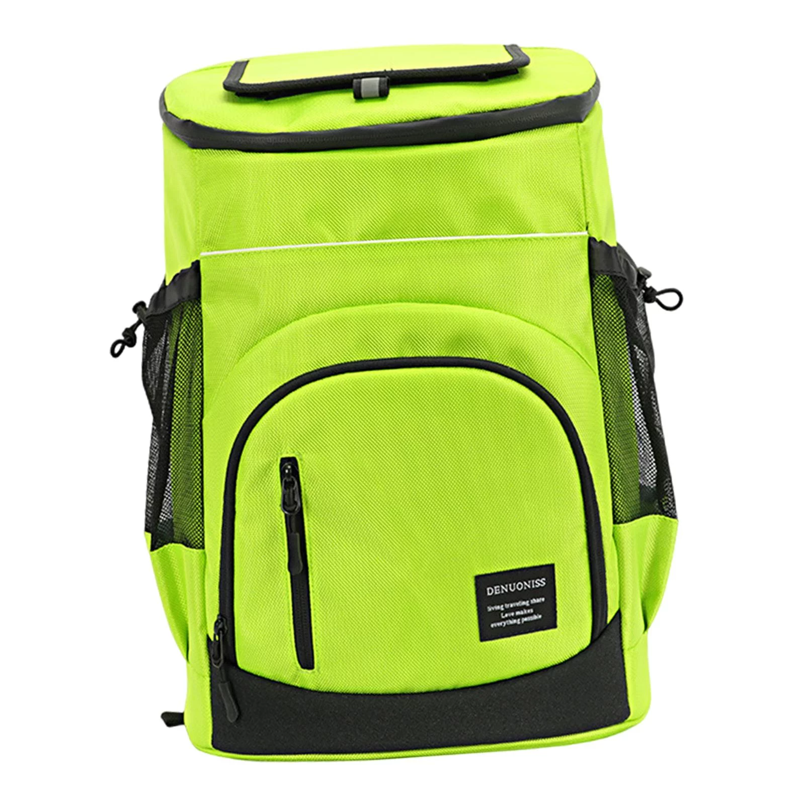 Insulated Water Backpack Bag Portable for Travel Beach Camping Hiking Picnic Fishing , Green