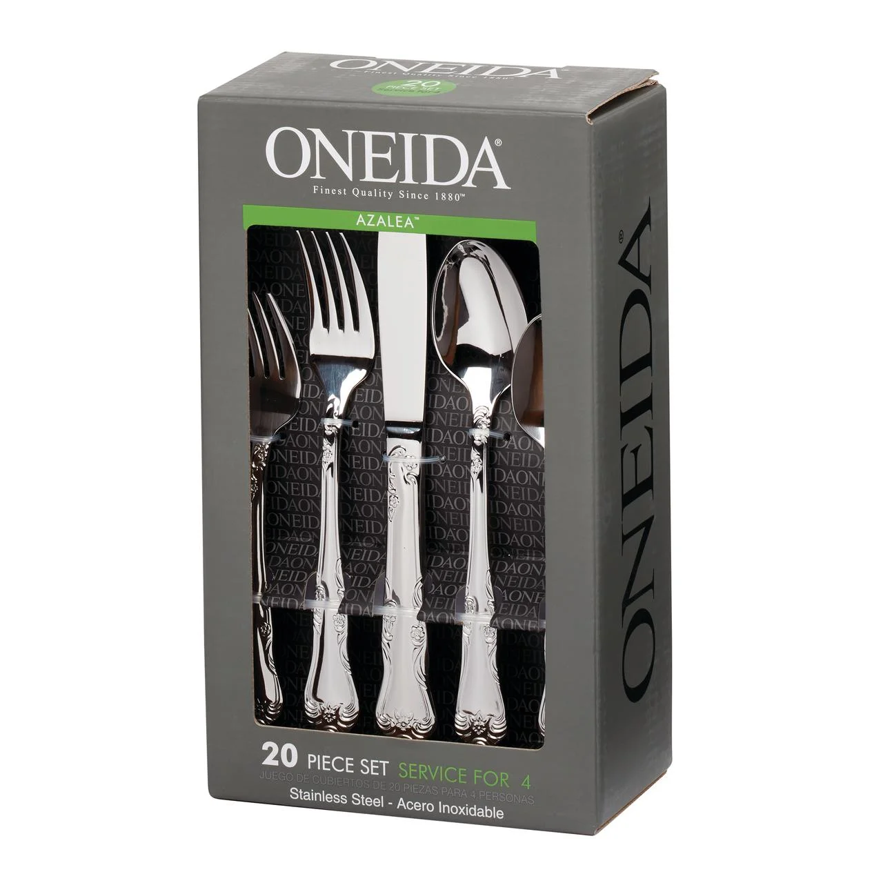 Oneida Azalea 20 Piece Everyday Flatware Set - Service for 4
