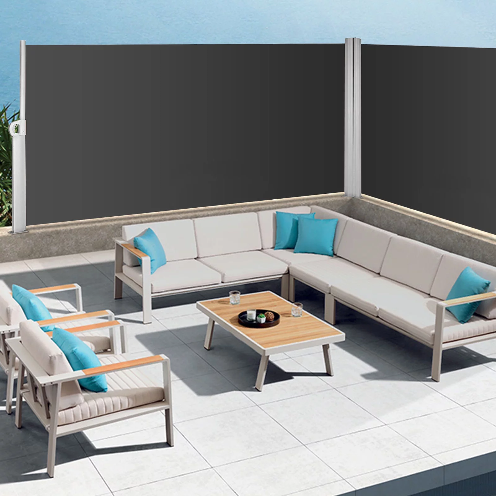 VEVORbrand Retractable Side Awning 236