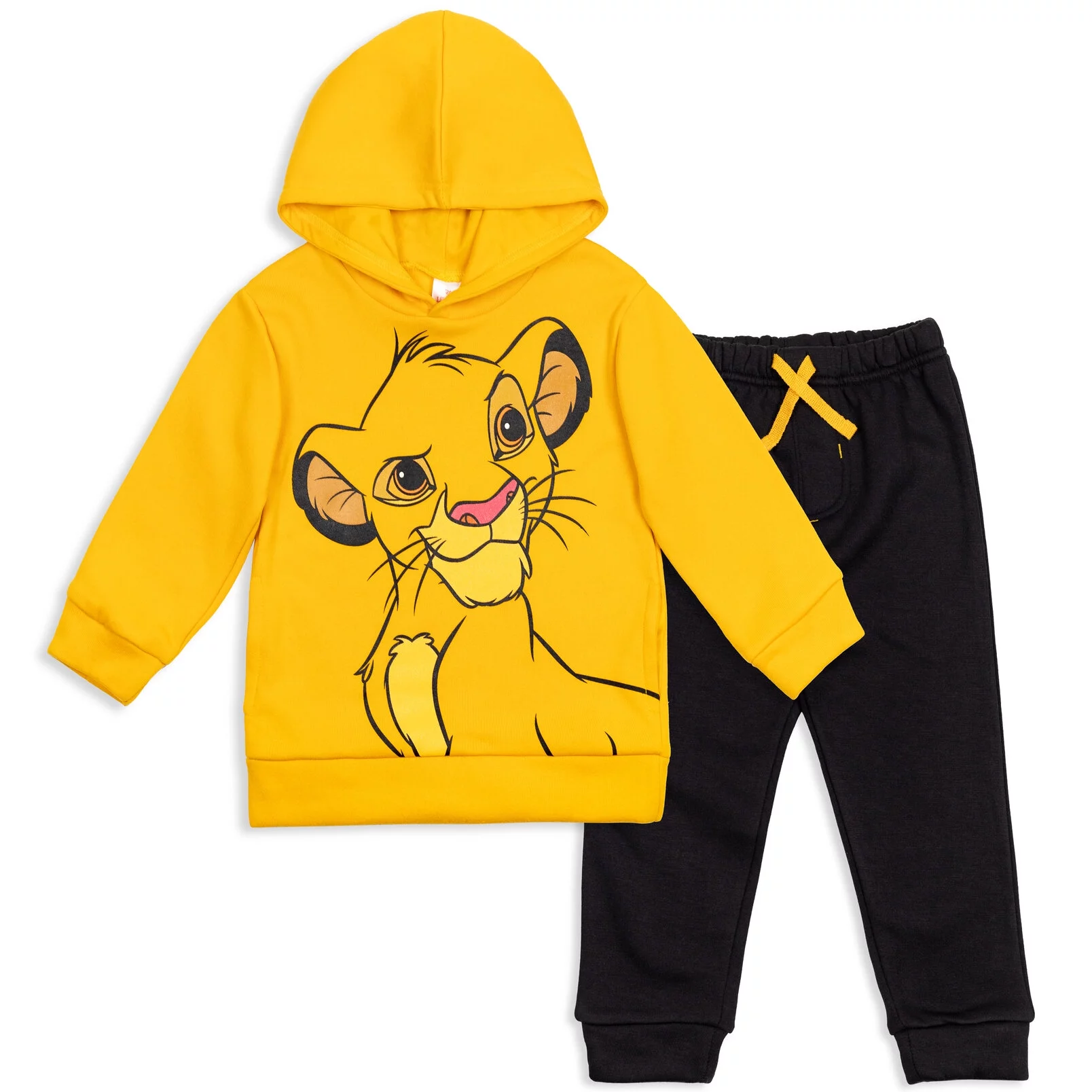 Disney Lion King Simba Little Boys Fleece Pullover Hoodie and Pants Outfit Set Infant to Big Kid