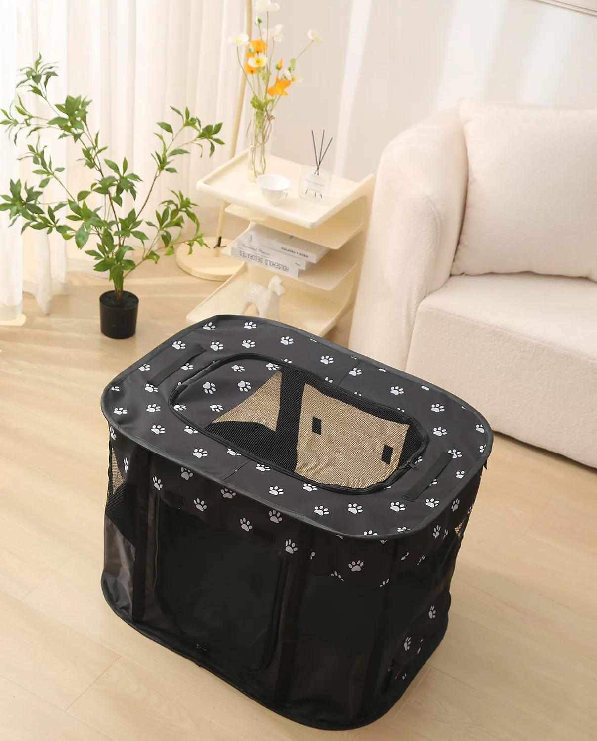 ZBH  Portable Playpen for Dogs and Cat, Foldable | Indoor/Outdoor Pen & Travel Pet Carrier