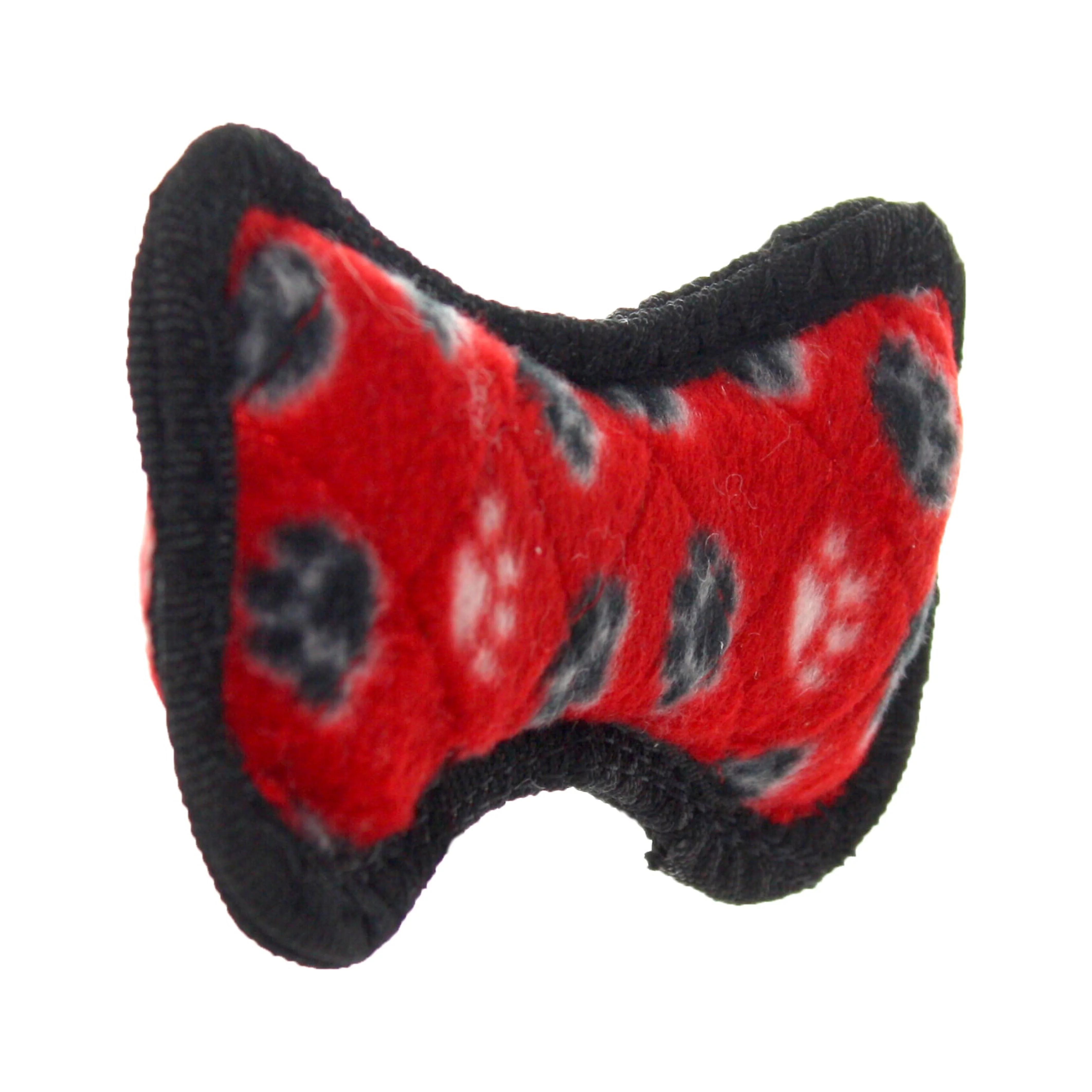 Tuffy Jr Bone Red Paw, Durable Dog Toy