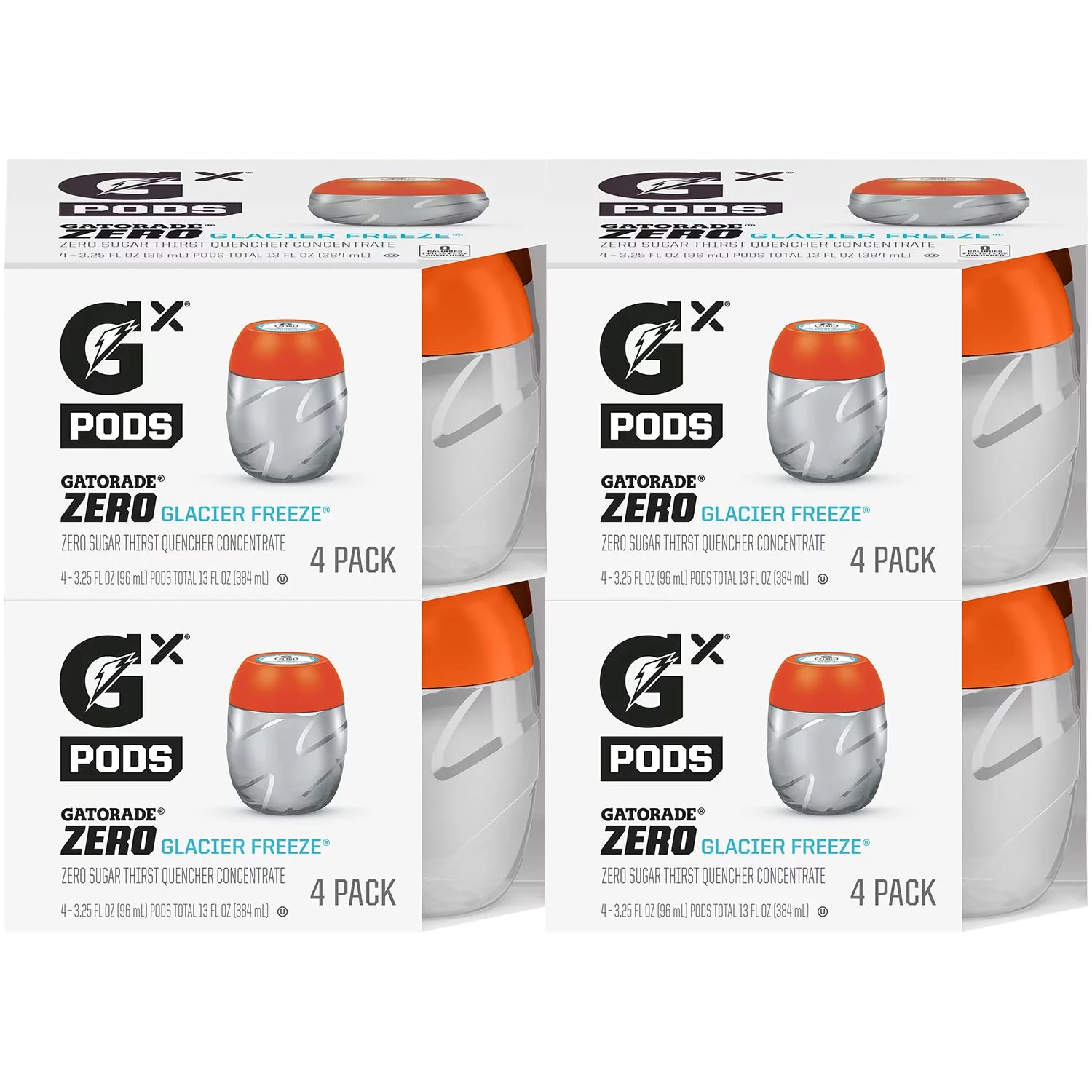 Gatorade Gx Hydration System, Non-Slip Gx Squeeze Bottles Or Gx Sports Drink Concentrate Pods