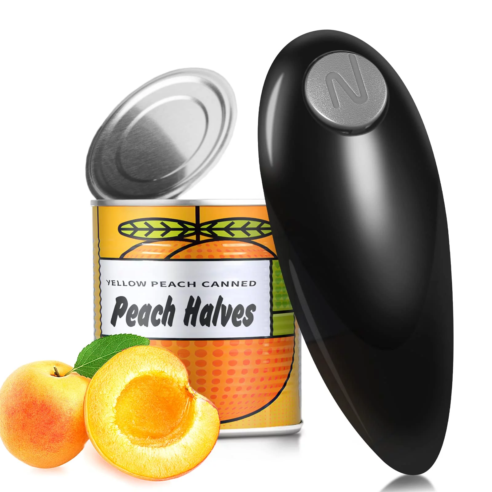 Electric Can Opener, Can Opener Smooth Edge,Stainless Steel a Simple Push Automatic Electric Can,Best Kitchen Gadget for Arthritis