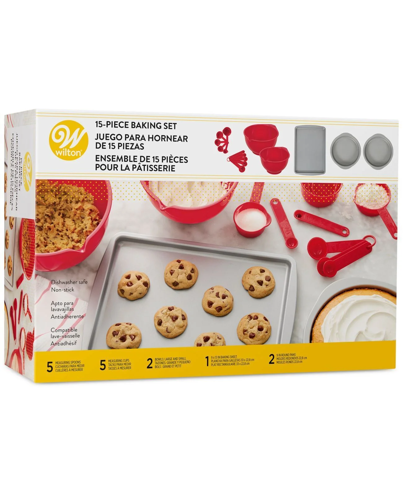 Wilton 15-Piece Baking Set, 2106-0-0147
